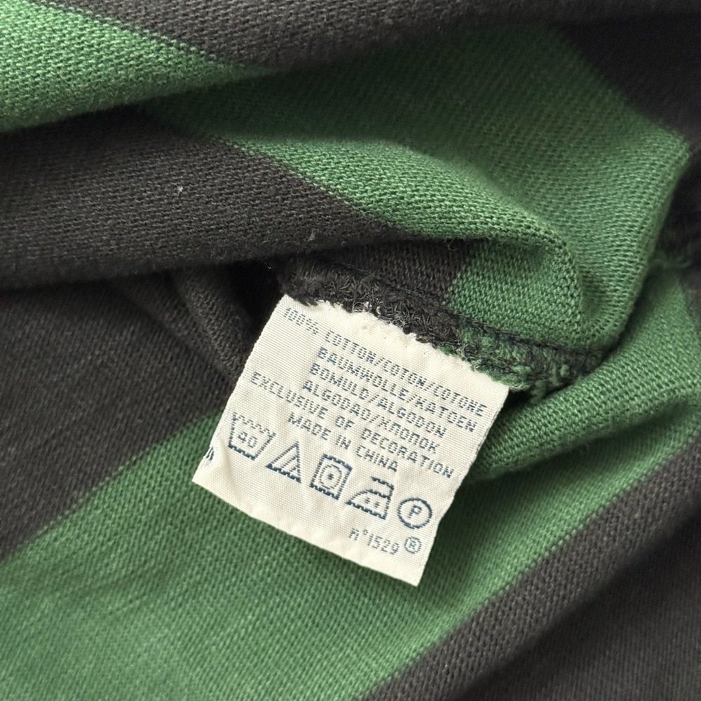 Polo by Ralph Lauren Green & Black Striped Rugby Polo - Picture 7 of 9